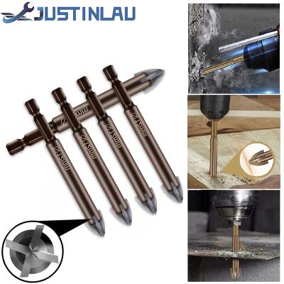Diameter 3/4/5/6/7/8/10/12mm Glass Drill Bit Alloy Carbide Point with 4 Cutting Edges Tile amp; Glass Cross Spear Head Drill Bits