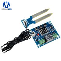 Humidity Controller Soil Sensor Module Board DV 12V 10A Automatic Control Irrigation Red Digital Display XH-M214