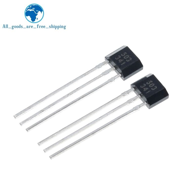 10Pcs AH3503 TO-92 3503 TO-92UA UGN3503UA TO92 UGN3503ปลอก Linear Hall Effect Sensor Hall Sensor Motor