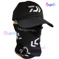 Big Sale DAIWA Fishing 2pcs Suit Hat Scarf Sunscreen Breathable Fishing Motocycle Outdoorsports