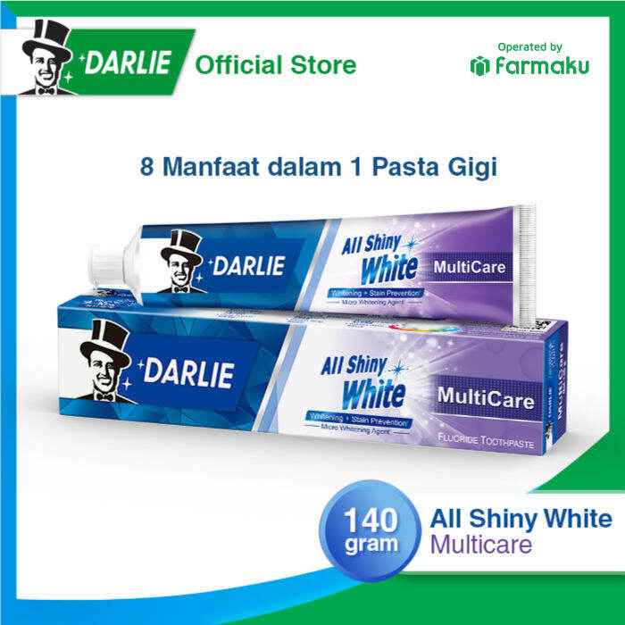 Darlie All Shiny Multicare White Pasta Gigi G Lazada Indonesia