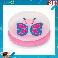 [ ของเล่นเสริมทักษะ Kids Toy ] Skip Hop ชุดจานใส่อาหาร สำหรับเด็ก ZOO NONSLIP PLATES BUTTERFLY [ โมเดล ฟิกเกอร์ ของสะสม ].