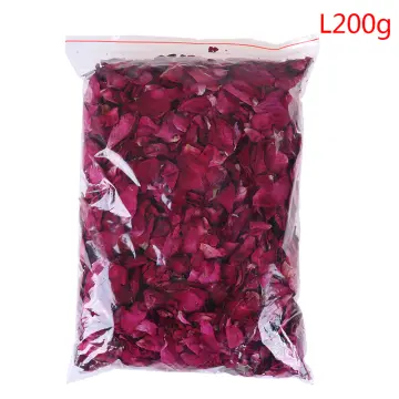 50g Natural Dried Red Rose Petals, Real Natural Dried Rose Petals For Bath,  Soap Making, Candle Making, Wedding, Confetti, DIY Crafts, Non Edible  Valentine'S Day Decoration