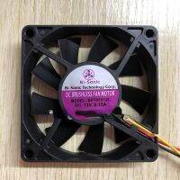 For Bai Rui BI-SONIC BP701512L 12V 0.15A 7CM 7015 3-wire cooling fan