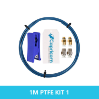 สาย Ptfe ทางการของ Creality 1ม. 1.2ม. 2ม. ข้อต่อลมกดกระชับ1.75มม. ไส้หลอด3d ชิ้นส่วนเครื่องพิมพ์