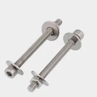 M8 M10 M12 M14 M16 Stainless Steel 304 Inner Hexagon Wall Screw Long Screw Extension Bolt to Thread Rod