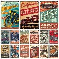 Vintage Automotive Metal Signage Tin Painting Poster Plaque Home Repair Shop Garage Club Wall Art Decor Mural Aesthetic Gift