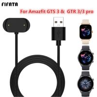 1เมตร USB สายชาร์จสำหรับ Amazfit GTR 3 Pro ที่ชาร์จ GTS3 GTR3สำหรับ GTR2 GTR2e Bip U T-Rex Pro GTR 3 GTS 3ระบบชาร์จแม่เหล็ก Dock KirkCr