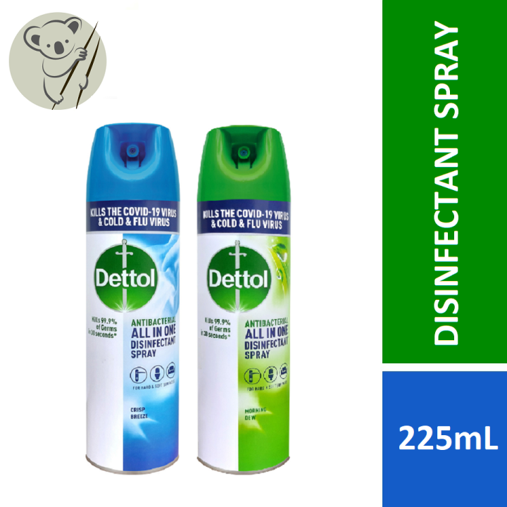 DETTOL DISINFECTANT SPRAY 225 ML Lazada