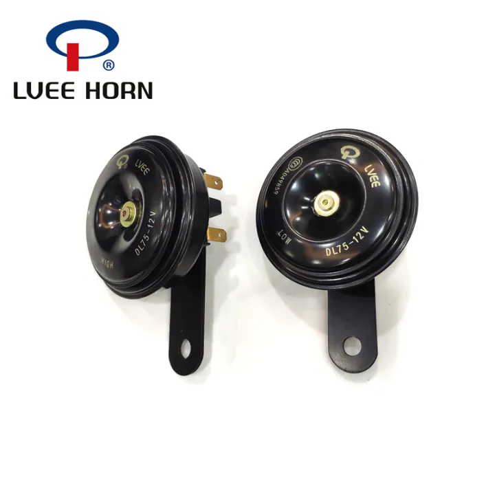 Lvee Motor Horn High Low Double Klakson Mobil 12 V 110db Moped Kotoran
