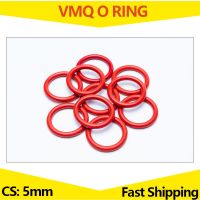 WD CS 5mm OD 15 mm-465 mm O-RING karet silikon VMQ cincin segel perbaikan Gasket kerangka O cincin pencuci