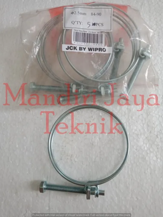 Clamp Slang Selang Kawat Klem Selang Kawat 84mm 90mm JCK Lazada