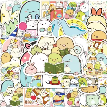 sumikko gurashi cat Sticker for Sale by Gabbie i