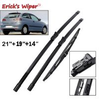 Ericks Wiper Front &amp; Rear Wiper Blades Set For Seat Ibiza 6L 2006 2007 2008 Windshield Windscreen Window 21"+19"+14"