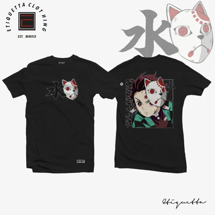 Anime Shirt - ETQT - Demon Slayer - Tangiro with mask | Lazada PH