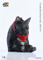 JXK045 16 Scale จำลองสัตว์ยืน French Bulldog Decadent Dog สำหรับ12 "Action Figure Collection อุปกรณ์เสริม