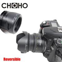 Reversible Tulip Petal Flower Lens Hood 49mm 52mm 58mm 55mm 62mm 67mm 72mm 77mm 82mm Camera Lente for Canon Nikon Sony DSLR