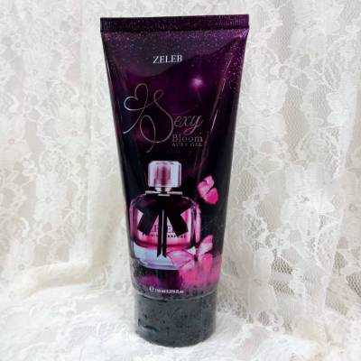 เซเลป ม่วง เซกซี่ บลูม ออร่า เจล  ZELEB SEXY BLOOM AURA GEL ปริมาณสุทธิ  150  ml