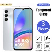 กระจกนิรภัยเทมเปอร์โปร่งแสงคลุมทั้งหมดป้องกันหน้าจอสำหรับ Samsung Galaxy A05S 5G 2023สำหรับ SamsungA05S รุ่น05S กันรอยขีดข่วนแก้วใสฟิล์มป้องกันใส