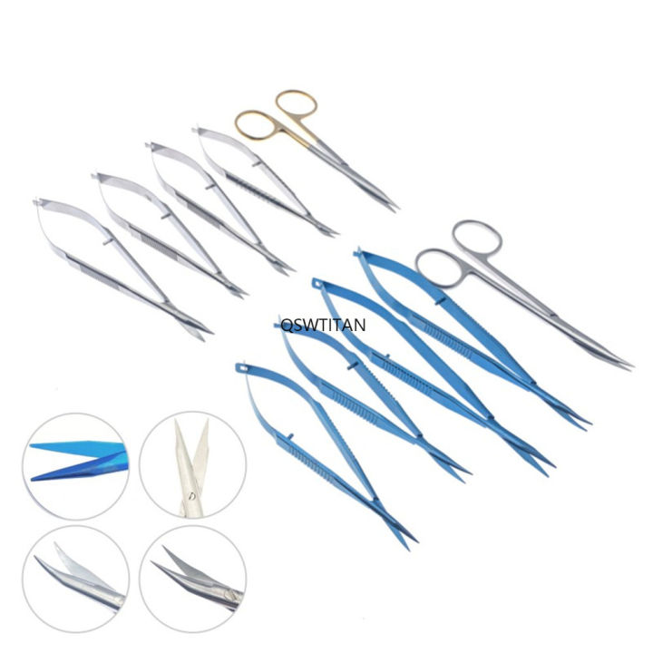 westcott-tenotomy-กรรไกรจักษุแพทย์ไมโครกรรไกรสแตนเลสไทเทเนียมเครื่องมือผ่าตัดตา