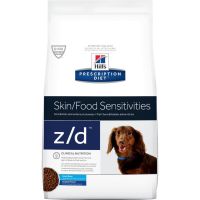 (ส่งฟรี)Hills Canine z/d small bite 1.5kg อาหารประกอบการผิวหนังและแพ้อาหารในสุนัขขนาดเม็ดเล็ก