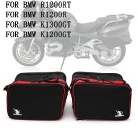 For Pannier Liner BMW R1200RT R1200GT R1200R K1300GT Motorcycle Luggage Bags Black Expandable Inner Bags Valves