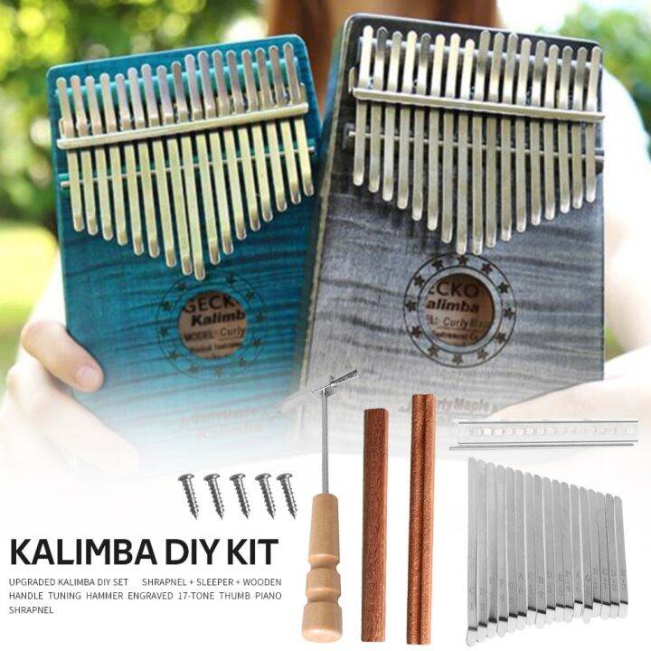 yf-anti-rust-kalimba-sets-thumb-shrapnel-wood-tuning-musical-instrument-supplies