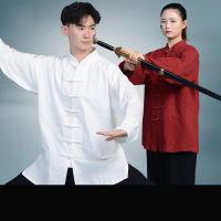 Tai Chi เสื้อผ้า Wushu เสื้อผ้า Kung Fu การแข่งขันเสื้อผ้า Martial Art Uniform Breathable ผ้าฝ้ายลินินเย็บปักถักร้อย