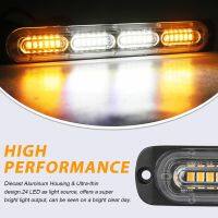 【LZ】✼۩△  12v 24v carro cob led luz estroboscópica caminhão de reboque do veículo carro bombeiro polícia aviso emergência piscando luz flash cob led