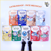 Pate Meowcat cho mèo con và mèo lớn, thơm ngon hấp dẫn, Shop Cat Mun