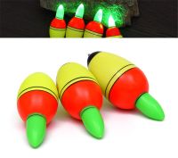 ♝♝ 1pcs LED Electronic Light Fishing Float Saltwater Sea Rock Plastic Fishing Floats Luminous Night Fish Buoys Tackle Accessories