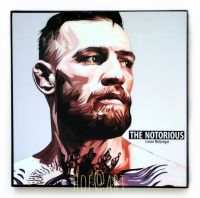 Conor Mcgregor คอเนอร์ แม็กเกรเกอร์ นักมวย Boxing รูปภาพ​ติด​ผนัง​ pop art​ พร้อมกรอบและที่แขวน กรอบรูป​​ นักกีฬา ของขวัญ​​ แต่งบ้าน ของสะสม