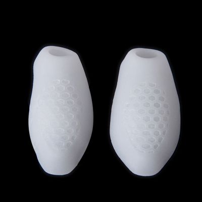 1Pair Overlapping Finger Silicone Valgus Foot Care Protector Corrector