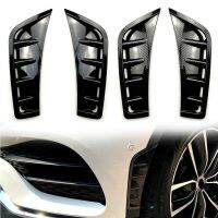 2Pcs Car Styling Front Wheel Air Vent Hood Fender Decorative Cover Trims For Mercedes-Benz GLC-Class 2020 X253 GLC260 GLC300