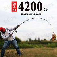 A01-2.4M/7.9ftคันเบ็ตตกปลา พกพาอุปกรณ์ครบ มีรอกและเอ็นพร้อมใช้งาน บริการเก็บเงินปลายทาง