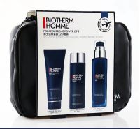 Biotherm Homme Force Supreme GIFT SET ชุดผลิตภัณฑ์ทำความสะอาดและบำรุงผิวหน้าผู้ชายสูตรพิเศษครบสูตรหล่อใสเพื่อผิวแลดูอ่อนกว่าวัย