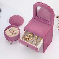 2023 New Pink Sofa Shape Jewelry Box Beautiful Fashion Jewellery Store Showcase Holder Dropshipping