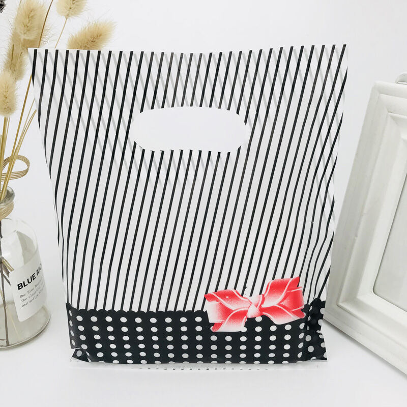 Jewelry Pouches.100pcs butterfly Thicken Plastic Jewelry  Bag  20X25cm 