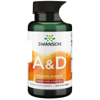 Swanson Premium- Vitamins A &amp; D / 250 Softgels