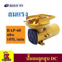 ปั๊มลมต่อแบตเตอรี่ (DC 12V) AIR PUMP Resun BAP-60