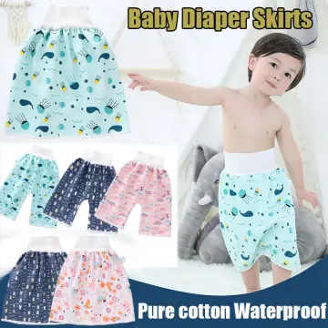 6pcs/lot Newborn Training Pants Baby Shorts Washable Training