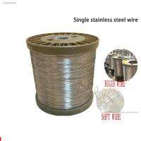 ✔ HQ 0.1-2MM Marine Grade 316 Single Stainless Steel Wire Rod Tiny Soft or Rigid Stroke Line Fishing Banding Clothesline