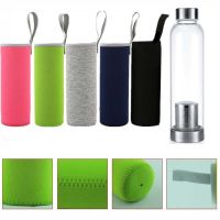 550 Portable Ml High Temperature Resistant Glass Sports Water Bottle with Tea Bag Protection Water Bottle