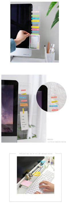 creative-acrylic-monitor-message-memo-board-for-sticky-note-transparent-name-card-phone-holder-desktop-plastic-holder-stationery