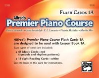 แฟลชการ์ด Alfreds Premier Piano Course Flash Cards Set Level 1A