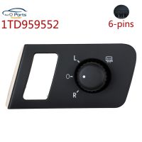 New 1TD959552 1T0962125B Master Adjust Knob Side Mirror Switch For VW volkswagen caddy Touran 1T1959565F 1T1959552B