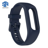 สายนาฬิกาสำหรับ Garmin Smart 5,สายรัดข้อมือซิลิโคนลายกริดสำหรับเปลี่ยน