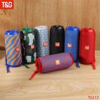 T&amp;G TG117 Portable Bluetooth Speaker Wireless Bass Column Waterproof Outdoor Music Vibro Speakers TF Card Subwoofer Loudspeaker Wireless and Bluetooth