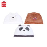 หมอนผ้าห่ม Mini shop ส่งฟรีทั่วประเทศ ผ้าห่มคลุมตัว WeBareBears ผ้าห่มฮู้ด