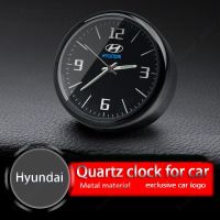 Luminous Mini Car Quartz Clock for Instrument Panel  Air Outlet  Any Sticker for Hyundai HB20 Creta Tucson Ioniq 5 Palisade Santa Fe I10 Accent Avante Car Accessories